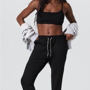 VUORI Performance Jogger, Small, Regular Length, Black Heather